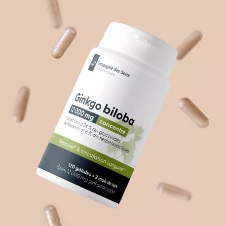 Ginkgo Biloba - 30 gélules végétales