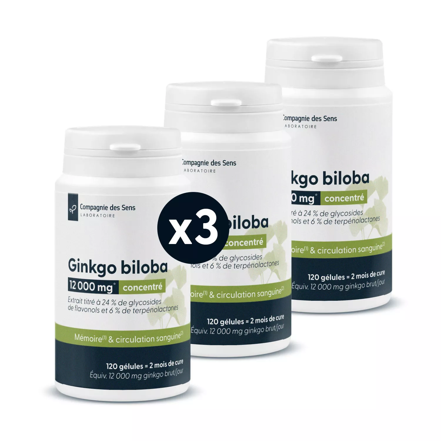 Ginkgo Biloba - 30 gélules végétales