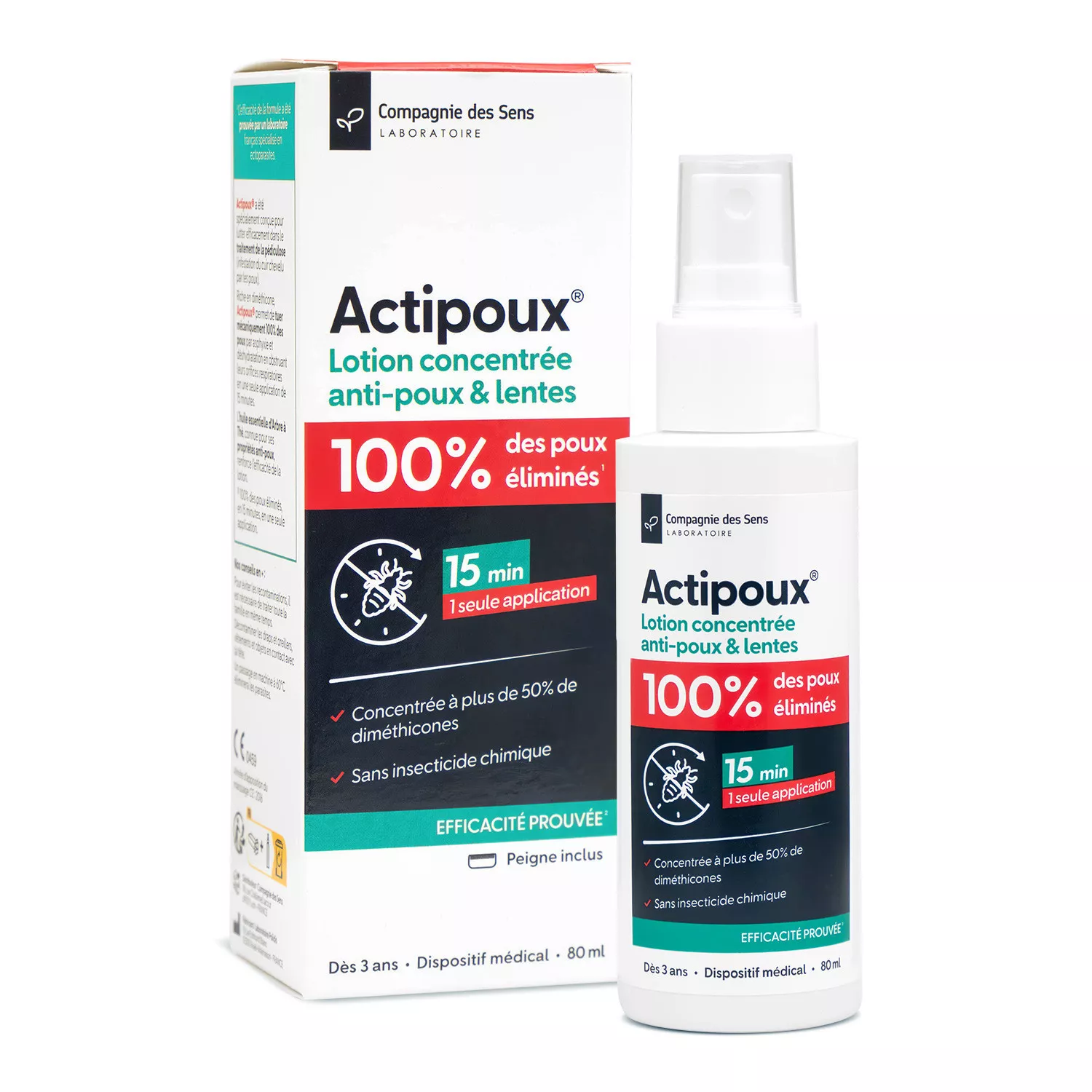 ActiPoux - Spray Anti Poux & Lentes