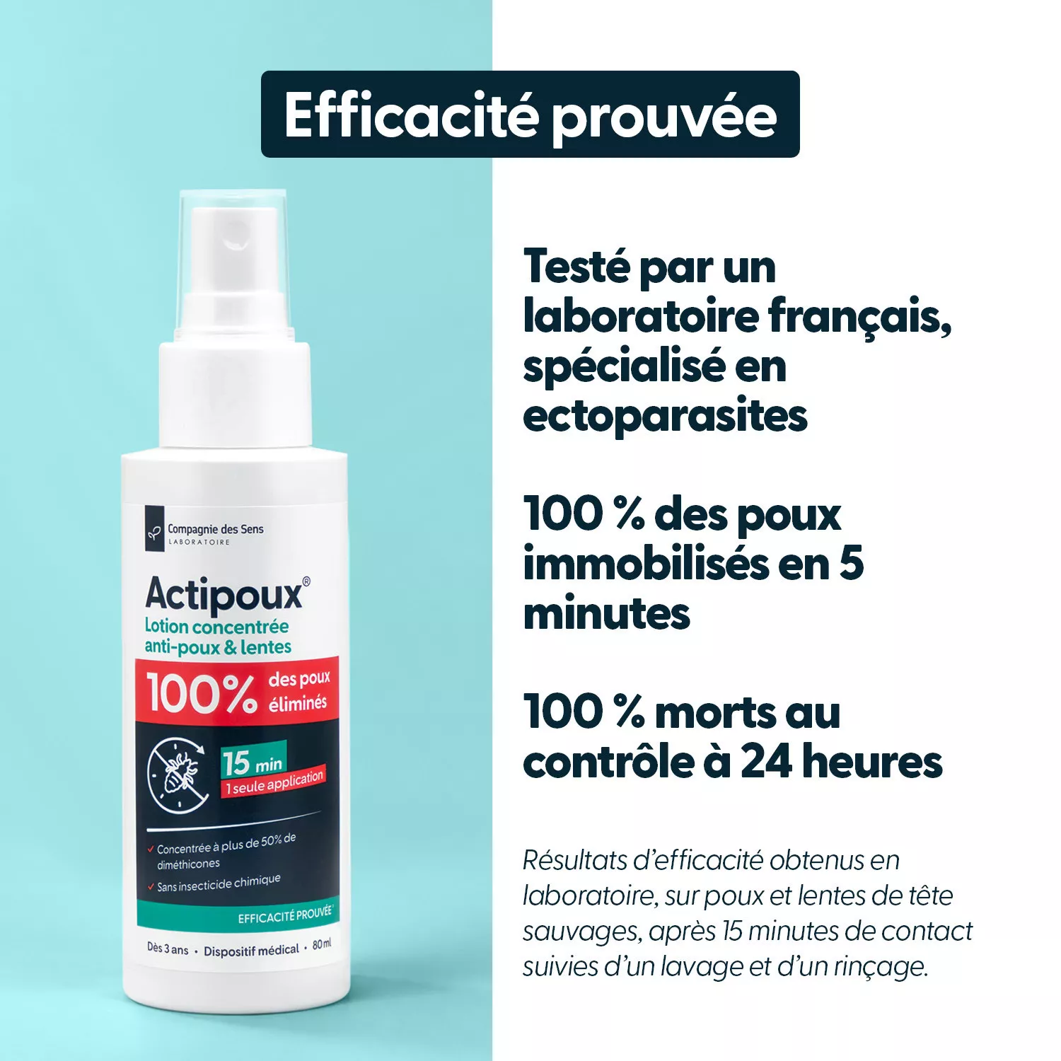 ActiPoux - Spray Anti Poux & Lentes