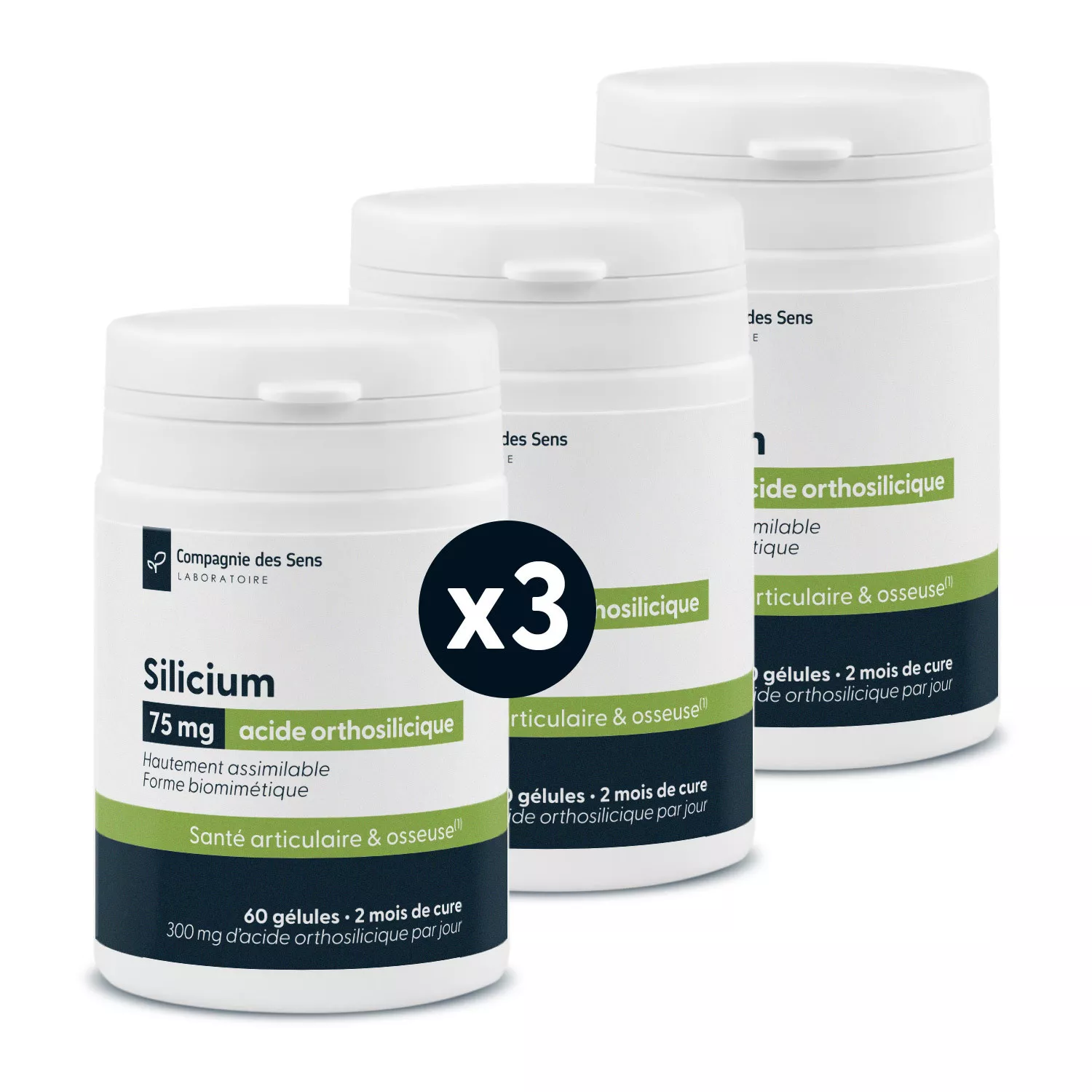 Silice concentrée (acide orthosilicique) - Titré à 25 % de silicium
