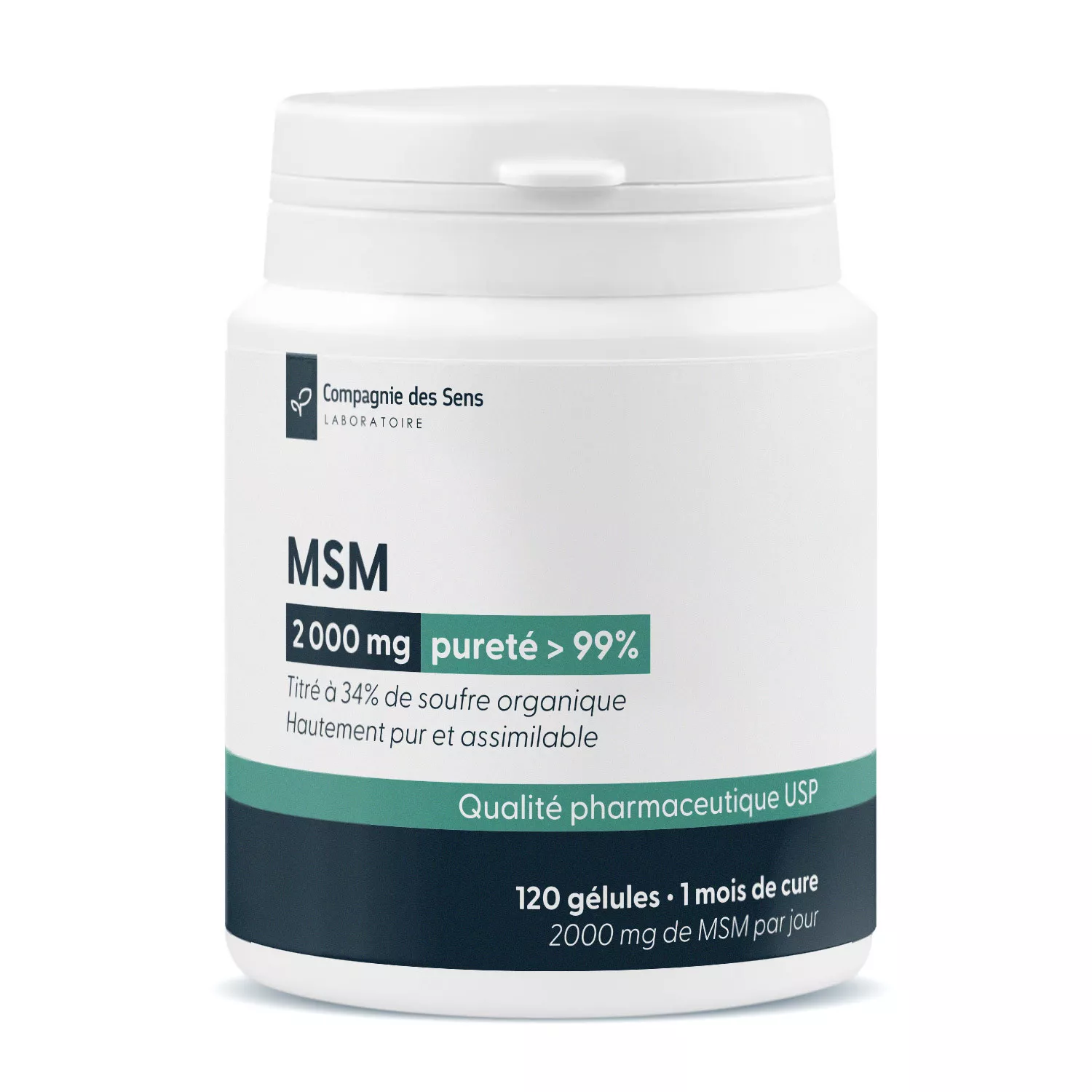 MSM (Diméthylsulfone) - 2g par jour