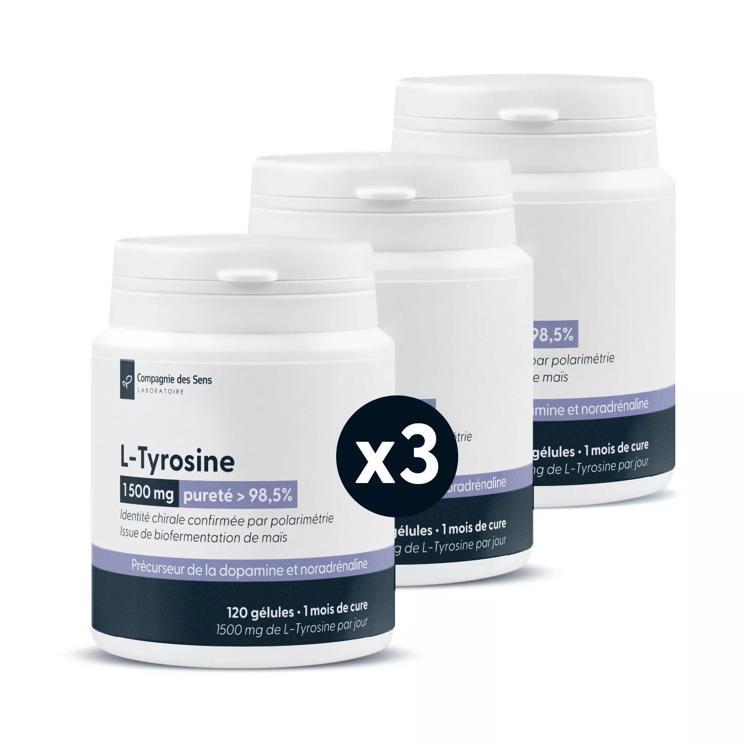 L Tyrosine - 2000 mg par jour