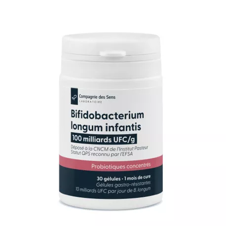 Bifidobacterium longum infantis - 10 milliards d'UFC par gélule