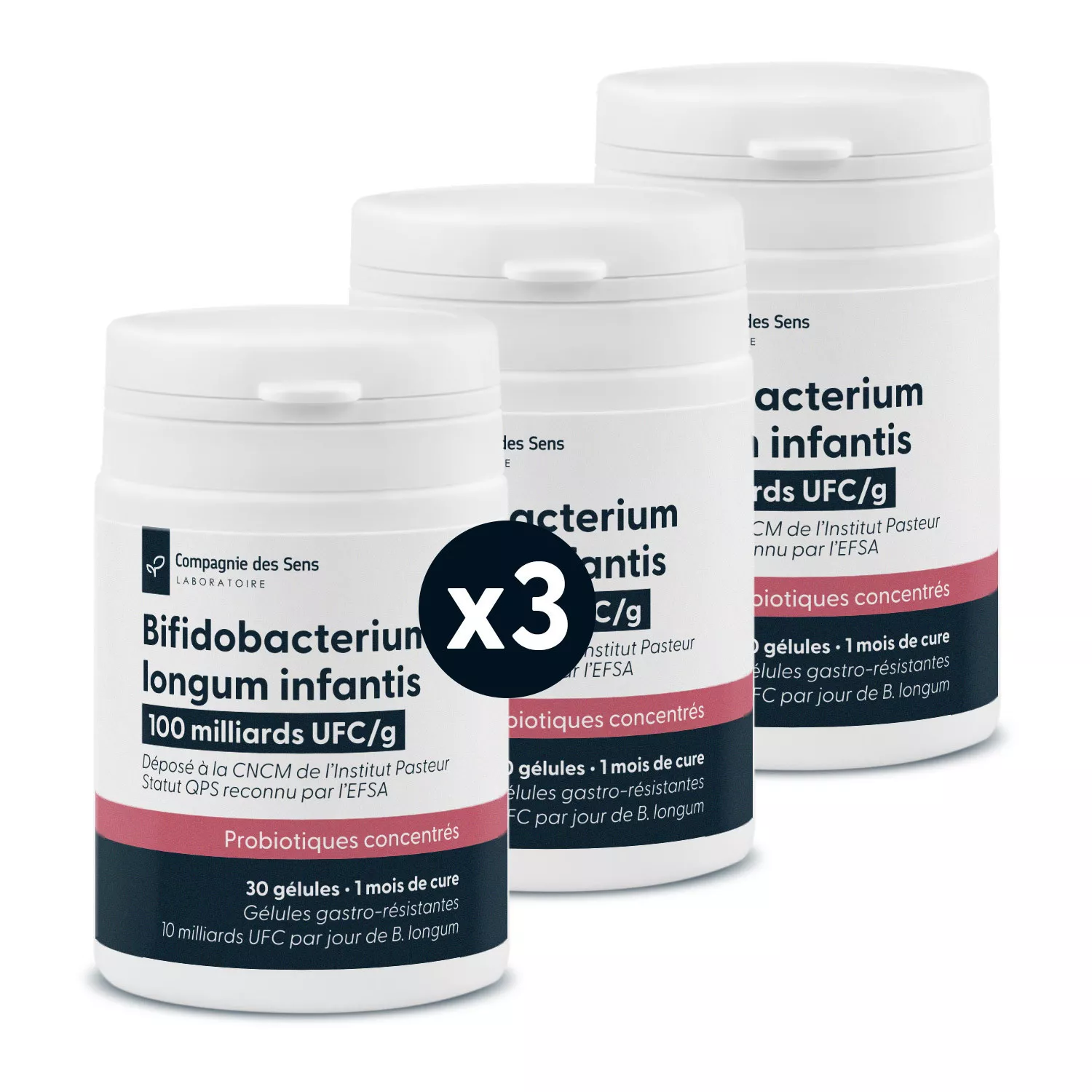 Bifidobacterium longum infantis - 10 milliards d'UFC par gélule