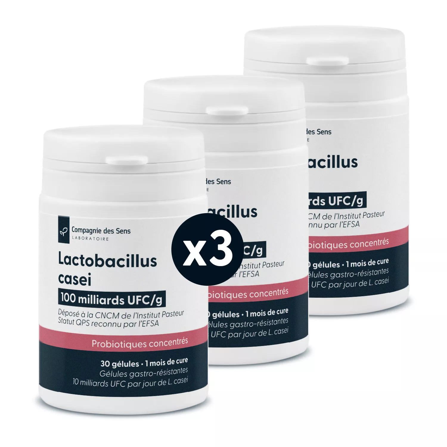 Lactobacillus casei - 10 milliards d'UFC par gélule