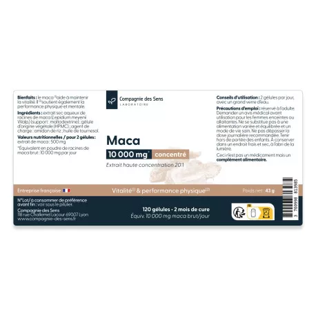 Maca concentré - Ratio 20 : 1