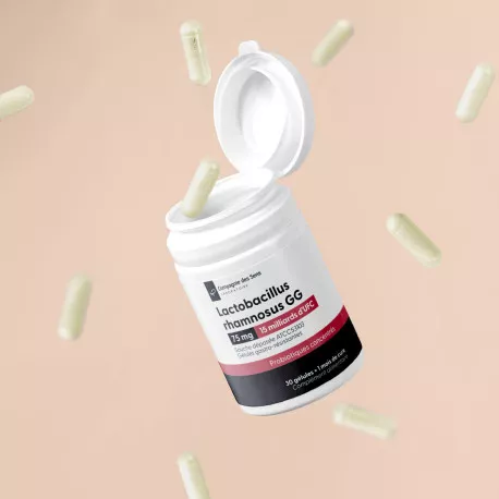 Lactobacillus rhamnosus 15 Milliards d'UFC - Gélules gastro résistantes