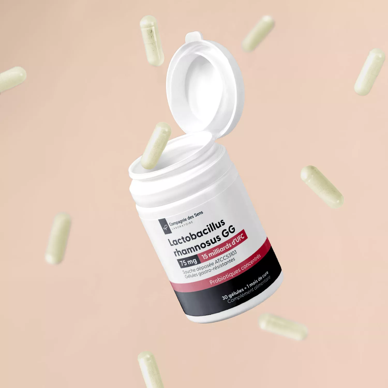 Lactobacillus rhamnosus 15 Milliards d'UFC - Gélules gastro résistantes
