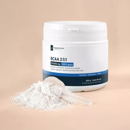 BCAA 211 en poudre - Purs à 100%