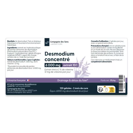 Desmodium concentré - 2% de vitexine