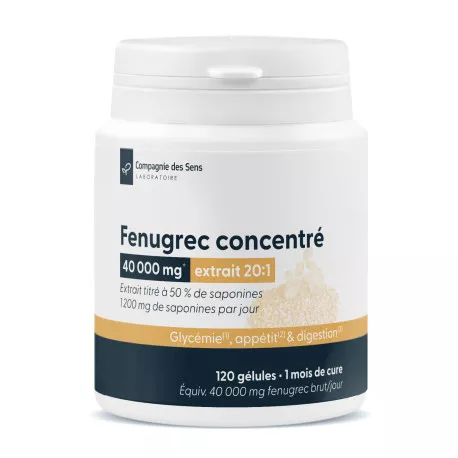 Fenugrec concentré - Titré à 50 % de saponines