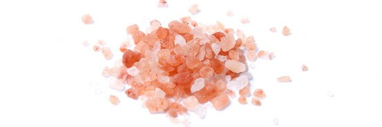 Le sel rose de l'Himalaya